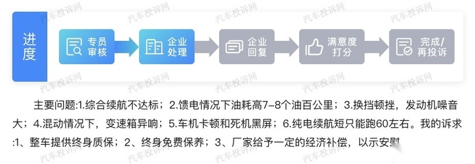 續航打折、車機卡頓問題頻發，星途追風ET-i車主聯合發聲 要求品牌方給出合理解決方案